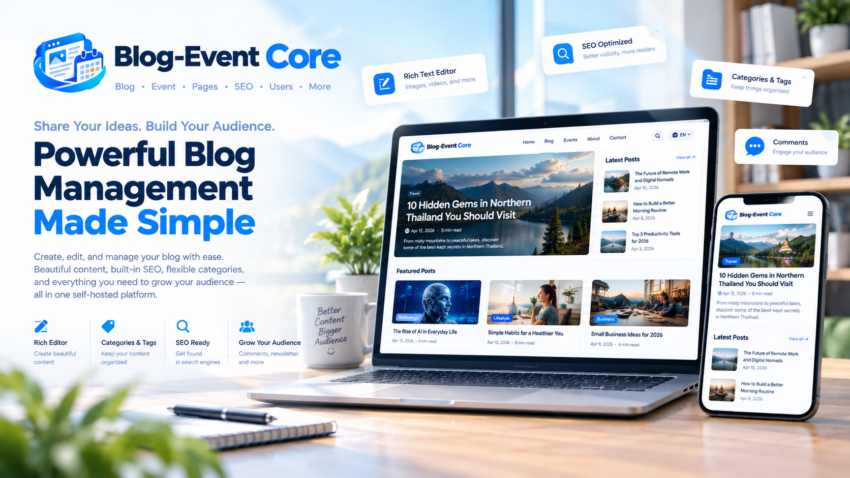 Blog-Event Core — Blog